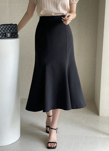 Leyo Mermaid Banding Long Skirt